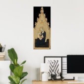 Madonna del Sassetta Poster (Heimbüro)