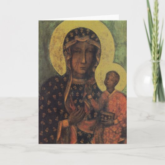Madonna del Sasso Czestochowa Karte (Vorderseite)
