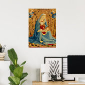Madonna del Sasso Fra Angelico Kunstgewerbe Poster (Heimbüro)