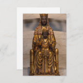 Madonna del Sasso Madonna Jungfrau Lugano Dankeskarte (Vorne/Hinten)