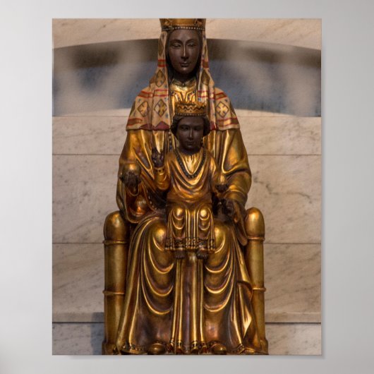 Madonna del Sasso Madonna Jungfrau Lugano Poster (Vorne)