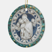 Madonna del Sasso Rodelbahn mit Aussicht Keramik Ornament (Links)