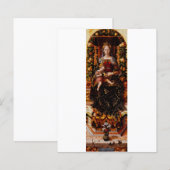 Madonna della Candeletta von Carlo Crivelli (Vorne/Hinten)