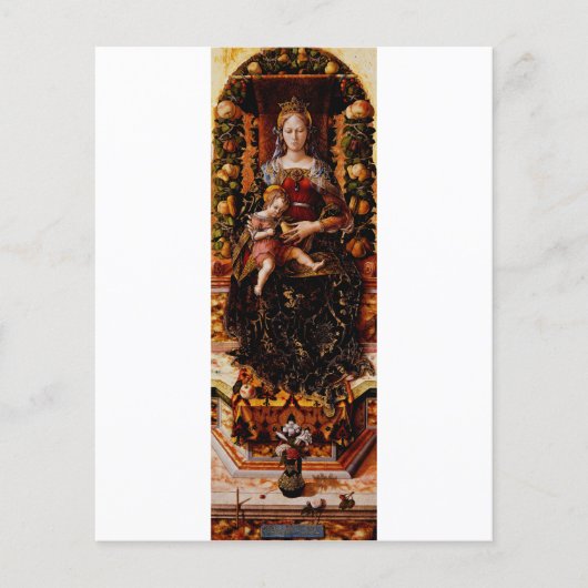 Madonna della Candeletta von Carlo Crivelli (Vorderseite)