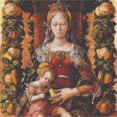 Madonna della Candeletta von Carlo Crivelli Aufkleber (Vorderseite)