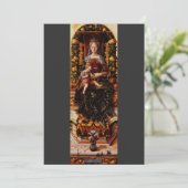 Madonna della Candeletta von Carlo Crivelli Einladung (Stehend Vorderseite)