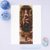 Madonna della Candeletta von Carlo Crivelli Flyer (Einzeln)