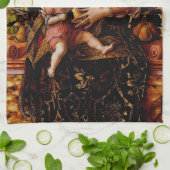 Madonna della Candeletta von Carlo Crivelli Geschirrtuch (Gefaltet)