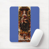 Madonna della Candeletta von Carlo Crivelli Mousepad (Mit Mouse)