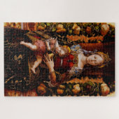 Madonna della Candeletta von Carlo Crivelli Puzzle (Horizontal)