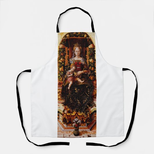 Madonna della Candeletta von Carlo Crivelli Schürze (Vorderseite)