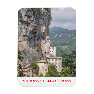 Madonna della Corona Höhenweg zum Kühlschrankmagne Magnet