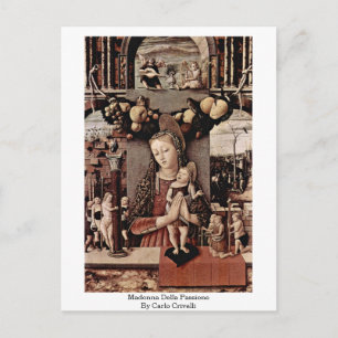 Madonna Della Passione Von Carlo Crivelli Postkarte