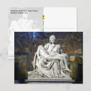 Madonna della Pietà, Vatikanstadt - Postkarte