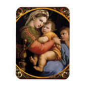 Madonna della sedia Flexible MAGNET von Raphael (Vertikal)