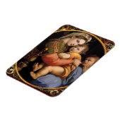 Madonna della sedia Flexible MAGNET von Raphael (Linke Seite)