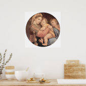 Madonna della Sedia Poster (Küche)