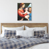 Madonna della Tenda - Raphael - c1513 Leinwanddruck (Insitu (Schlafzimmer))