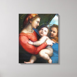 Madonna della Tenda - Raphael - c1513 Leinwanddruck