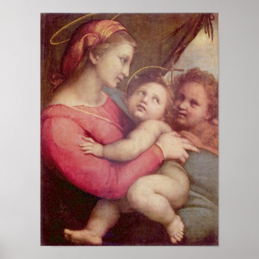 Madonna della Tenda - Raphael Poster (Vorne)