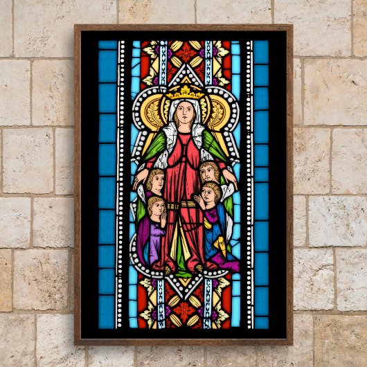 Madonna der Barmherzigkeit Kunstprint Poster