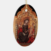 MADONNA DER BESCHEIDENHEIT KERAMIKORNAMENT (Rechts)