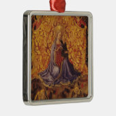 Madonna der Bescheidenheit mit Christuskind und Silbernes Ornament (Rechts)