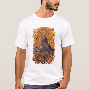 Madonna der Bescheidenheit mit Christuskind und T-Shirt