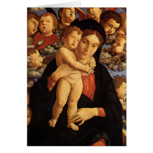 Madonna der Cherubim von Andrea Mantegna