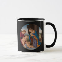 Madonna, der das Kind mit dem Säuglings-Heiligen