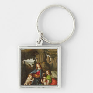Madonna der Felsen Schlüsselanhänger