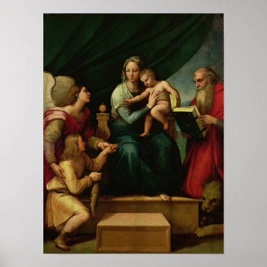 Madonna der Fische c.1513 Poster (Vorne)