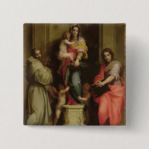 Madonna der Harpies, 1517 (Öl auf Platte) Button