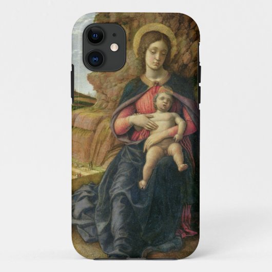 Madonna der Höhle, 1488-90 (Tempera auf Platte) Case-Mate iPhone Hülle (Rückseite)