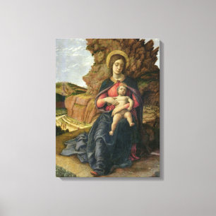 Madonna der Höhle, 1488-90 (Tempera auf Platte) Leinwanddruck