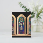 "Madonna der Muscheln" Postkarte (Stehend Vorderseite)