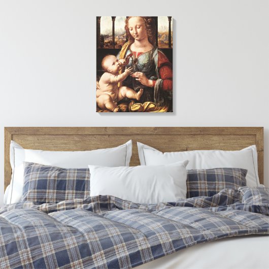 Madonna der Narbe Leinwanddruck (Insitu (Schlafzimmer))