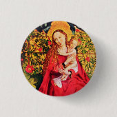 MADONNA DER ROSE BOWER BUTTON (Vorderseite)