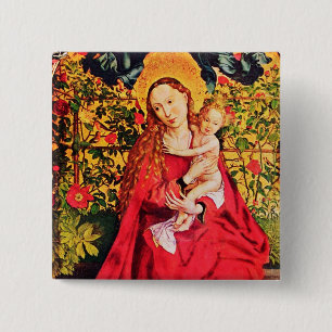 MADONNA DER ROSE BOWER BUTTON