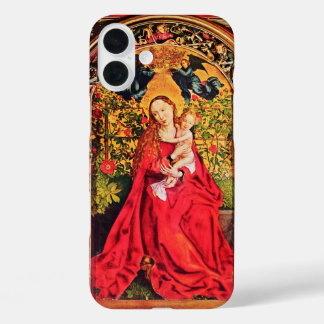 MADONNA DER ROSE BOWER iPhone 16 PLUS HÜLLE
