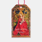 MADONNA DER ROSE BOWER GESCHENKANHÄNGER (Rückseite)