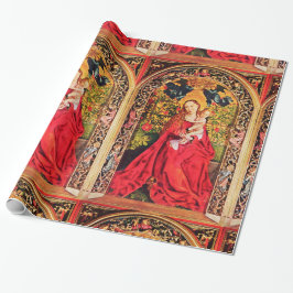 MADONNA DER ROSE BOWER GESCHENKPAPIER