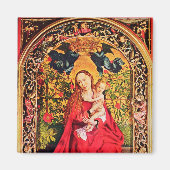 MADONNA DER ROSE BOWER MAGNET (Vorne)