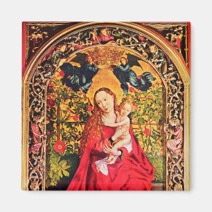 MADONNA DER ROSE BOWER MAGNET