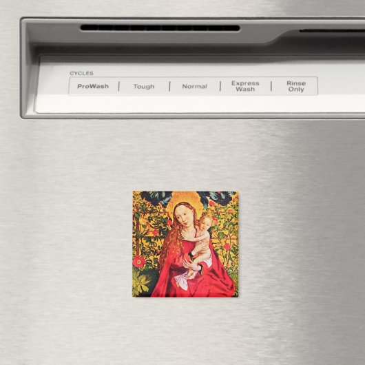 MADONNA DER ROSE BOWER MAGNET (In Situ (Geschirrspüler))