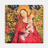 MADONNA DER ROSE BOWER MAGNET (Vorne)