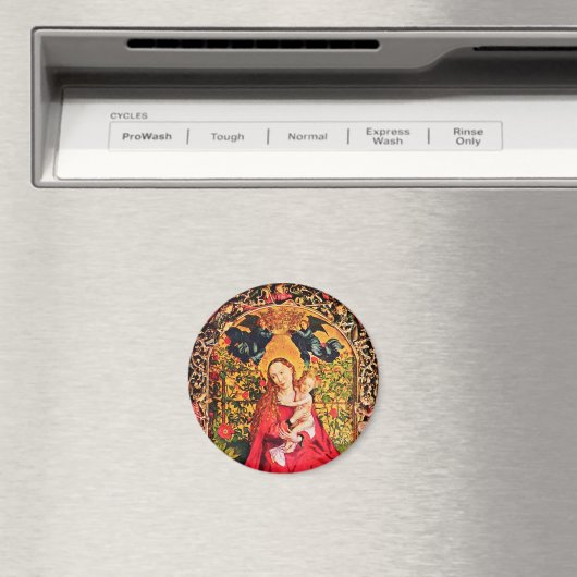 MADONNA DER ROSE BOWER MAGNET (In Situ (Geschirrspüler))