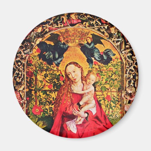 MADONNA DER ROSE BOWER MAGNET (Vorne)