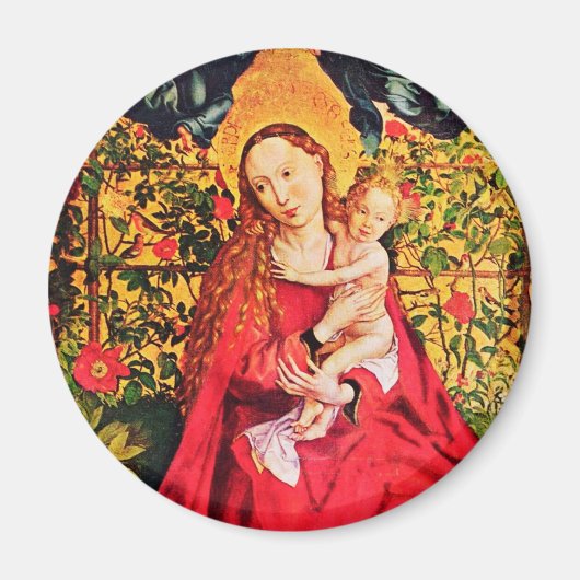 MADONNA DER ROSE BOWER MAGNET (Vorne)