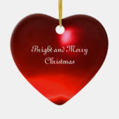 MADONNA DER ROSE BOWER MISTLETOES, HOLLY BERRIES KERAMIKORNAMENT (Vorne)